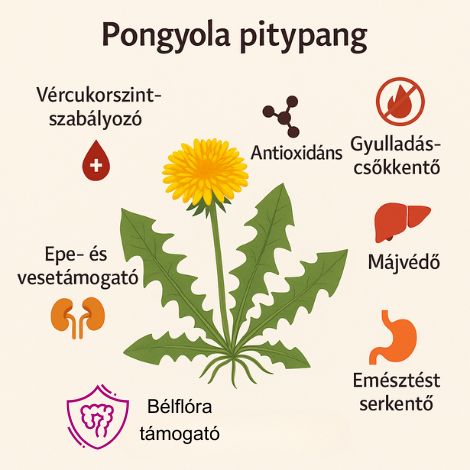 Pongyola pitypang (Taraxacum officinale)