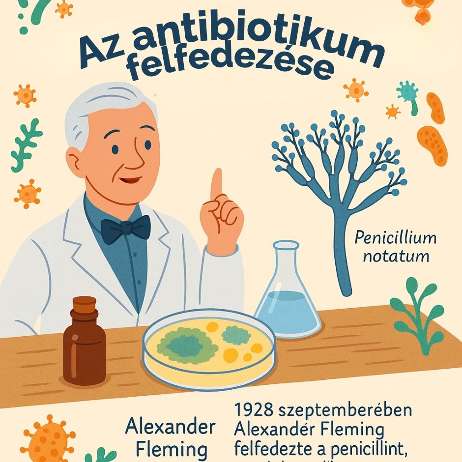 Az antibiotikum felfedezése természetes antibiotikumok