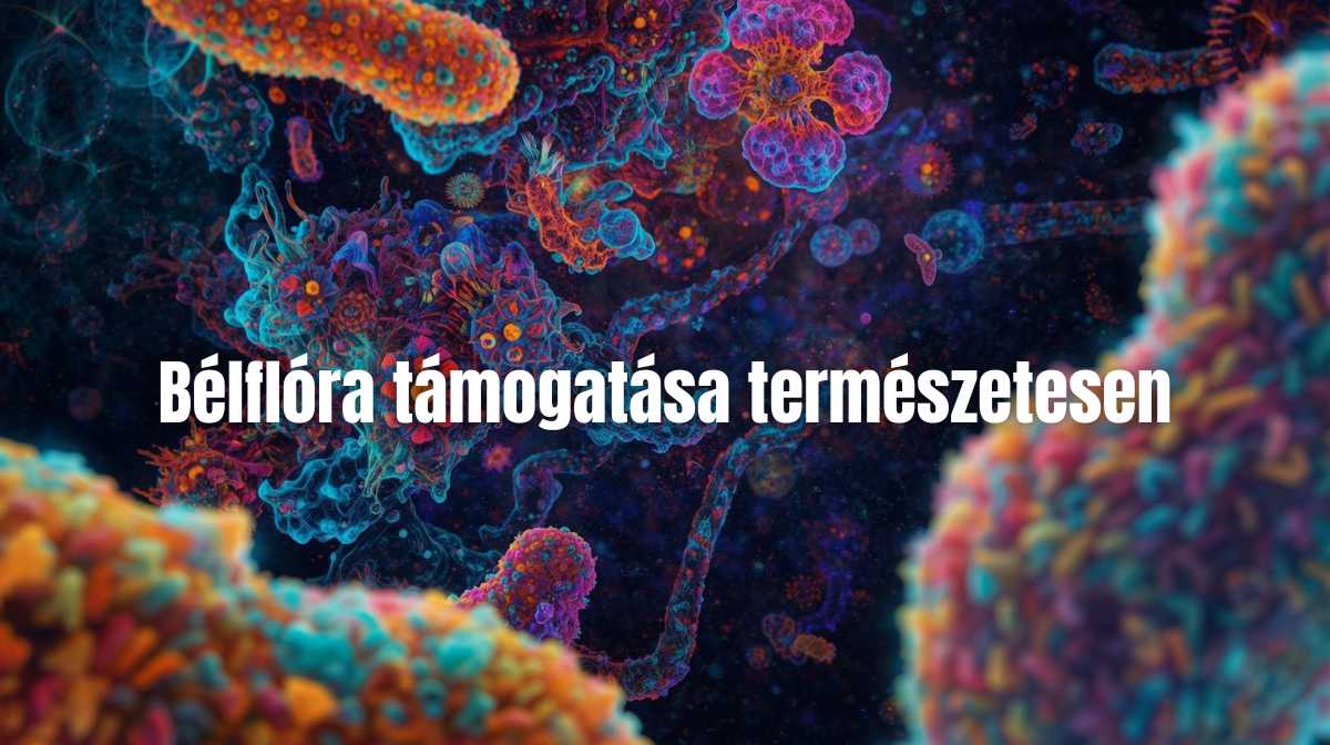 Bélflóra támogatása természetesen