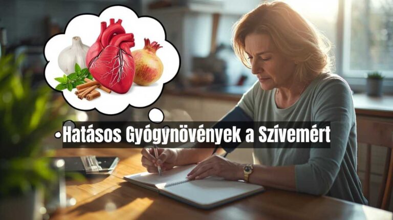 Gyógynövények a szívemért: szív–keringés–anyagcsere támogatás 40–55 felett
